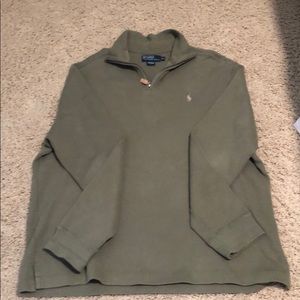 Men’s Ralph Lauren polo green sweater